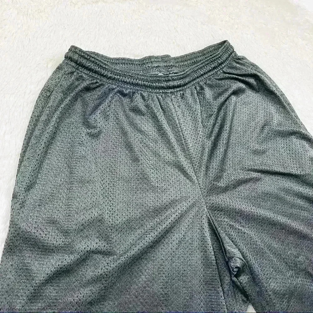 Champion Dark Gray Mesh Elastic Drawstring Waist … - image 7